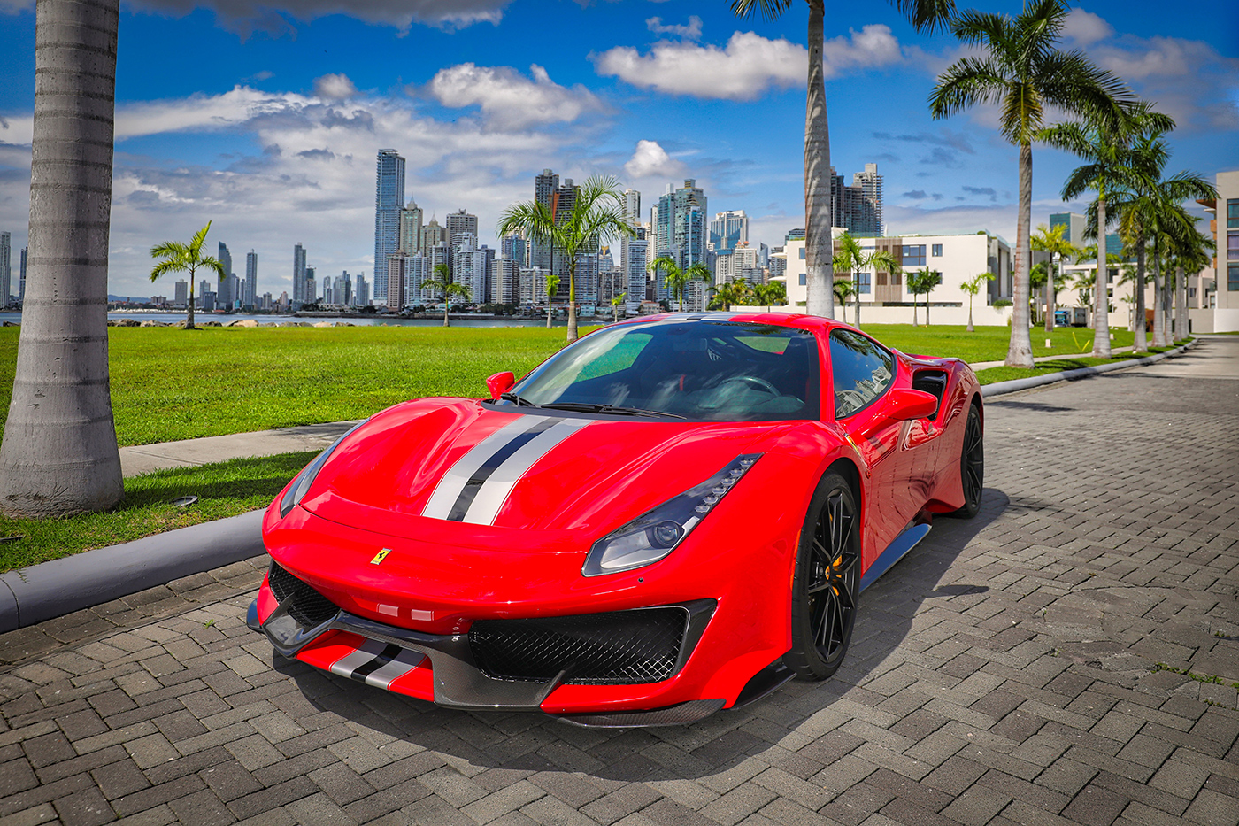 Ferrari 458 en ocean reef